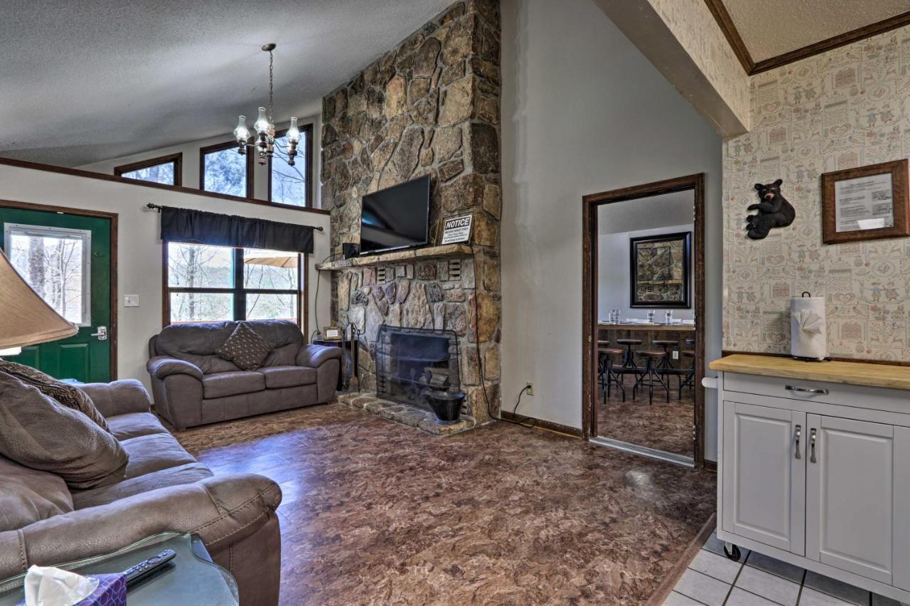 Smoky Mountain Cabin 4 Acres, 3 Mi To Gatlinburg Dış mekan fotoğraf