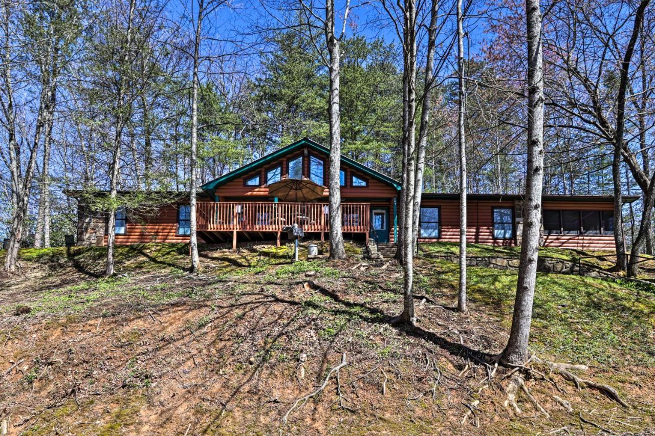 Smoky Mountain Cabin 4 Acres, 3 Mi To Gatlinburg Dış mekan fotoğraf